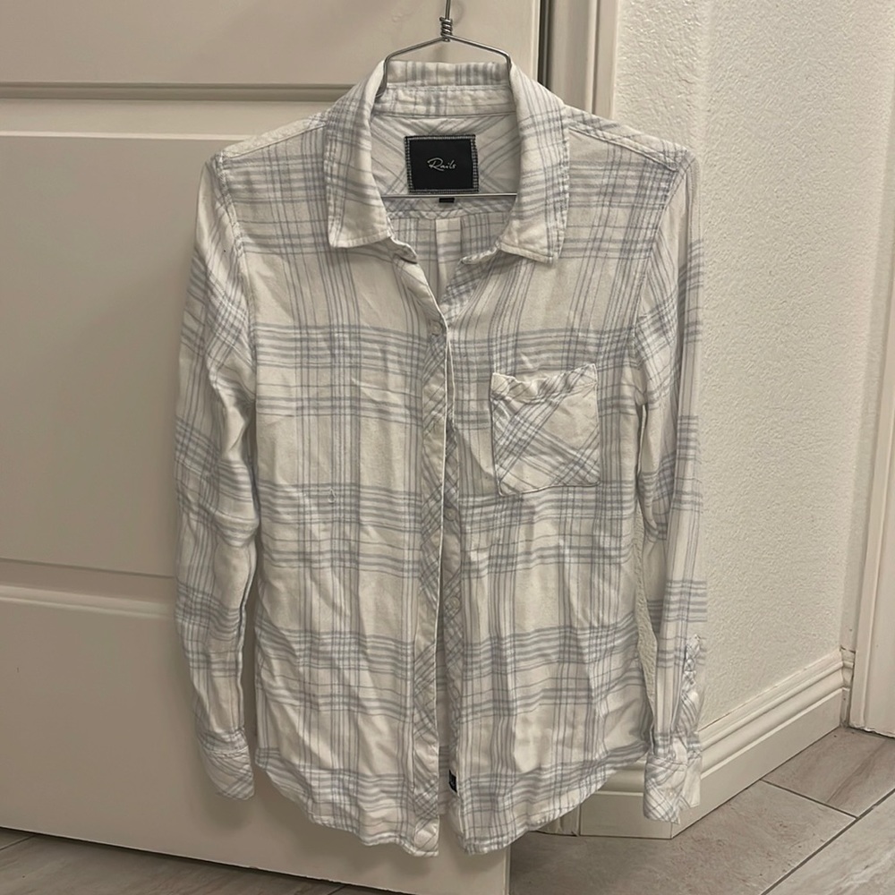 Rails Hunter Button Down Top